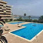 Calpe Apartamento 1A Linea De Playa Piscina Reformado Wifi Aire